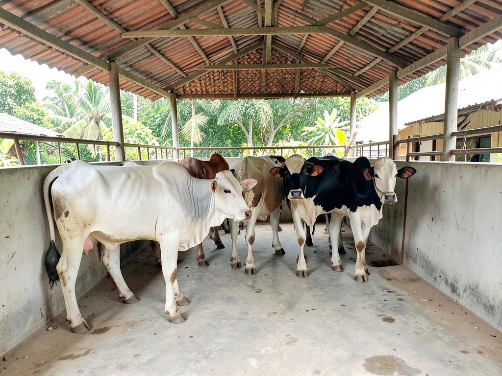 Small dairy unit