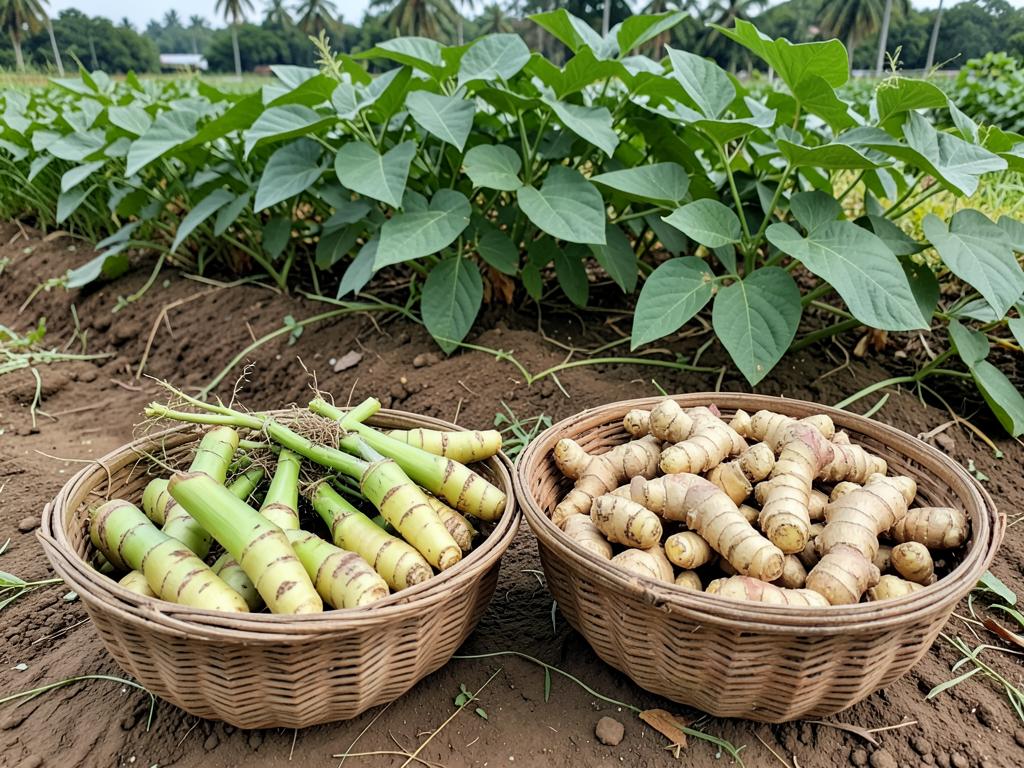 Turmeric & ginger plot